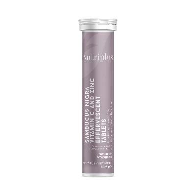 image of Nutriplus Sambucus Nigra Vitamin C and Zinc